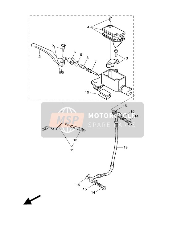 Front Master Cylinder